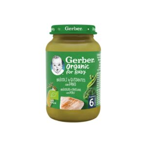 POTITO BROCOLI GUISANTE PAVO 190Gr GERBER